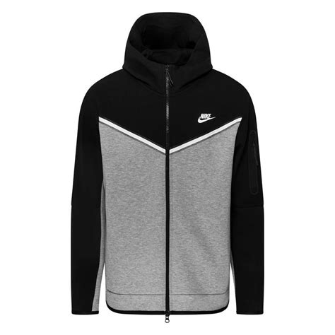 nike tech fleece wit zwart grijs